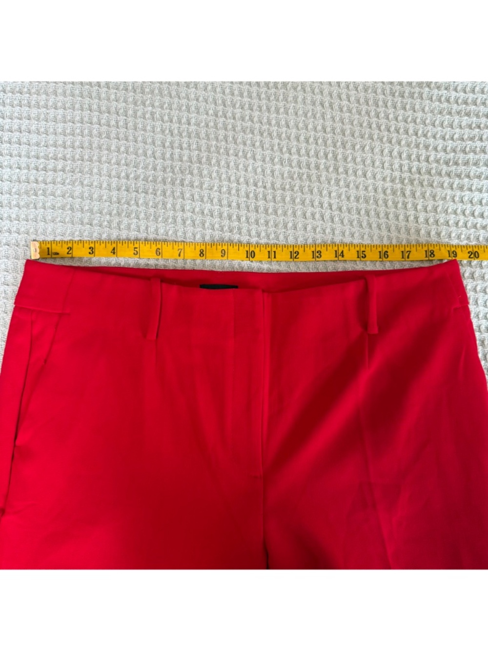 Talbots Southampton Pants Womens 16 Red Career Office Festive Holiday Christmas - Picture 6 of 8